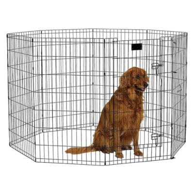 MidWest Homes for Pets Foldable MetalDog Exercise Pen